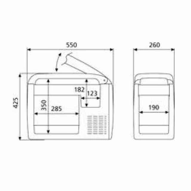 Coolmatic CDF-25 12/24 V