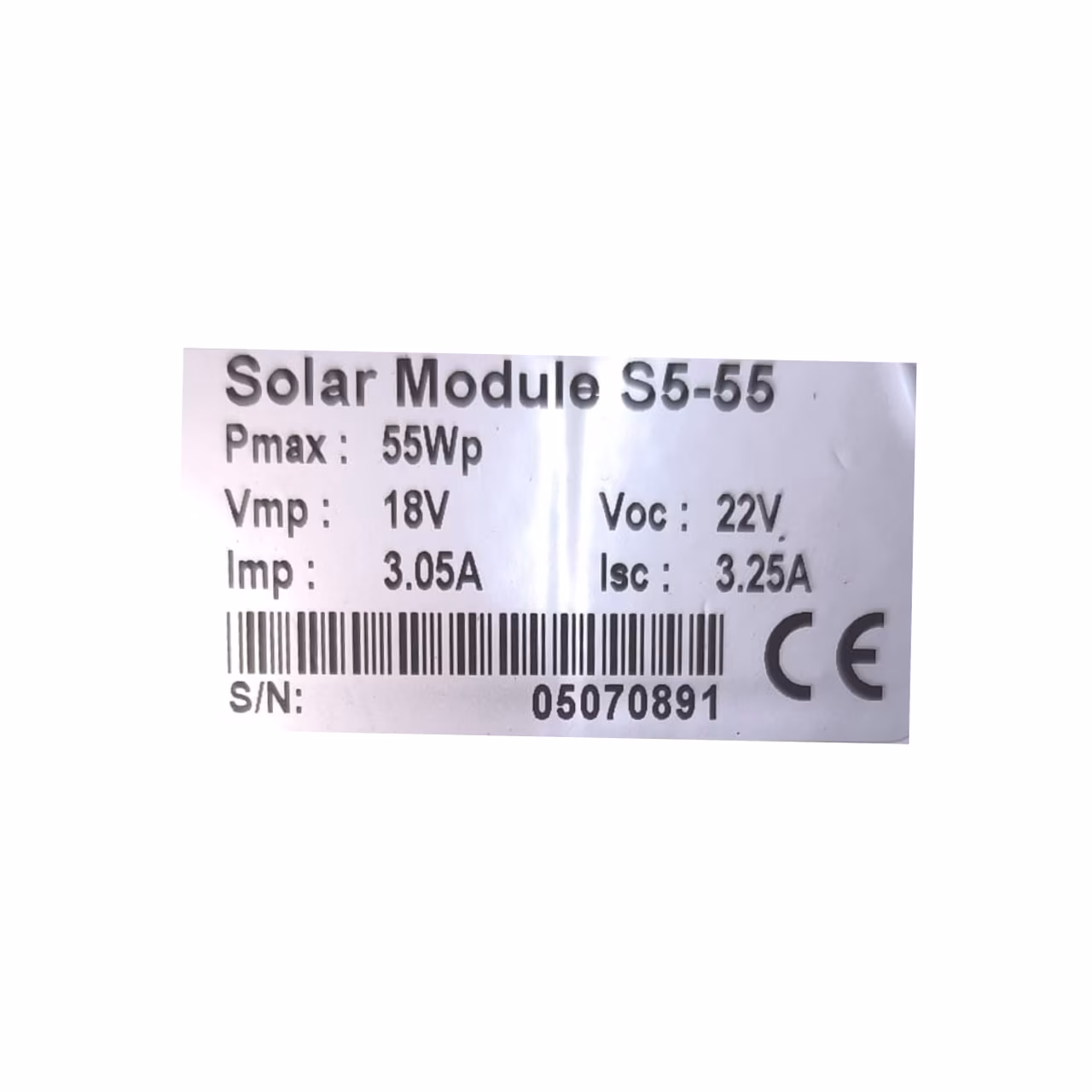Monokristallines Modul MA55CST