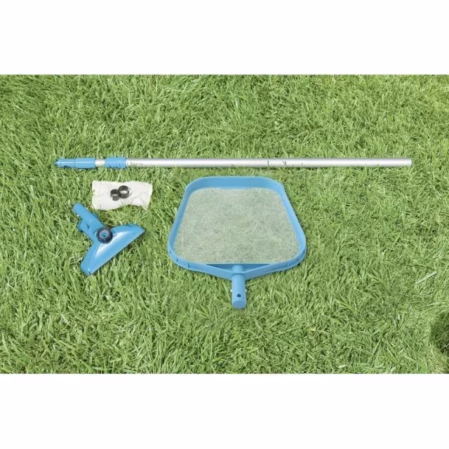 Pool Reinigungsset mit Kescher
