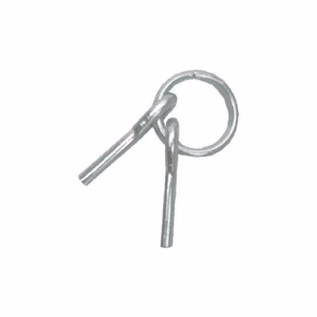 Pin und Ring 35 mm Alu 4St.