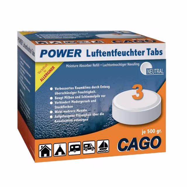 Luftentfeuchter Tabs 3er Set