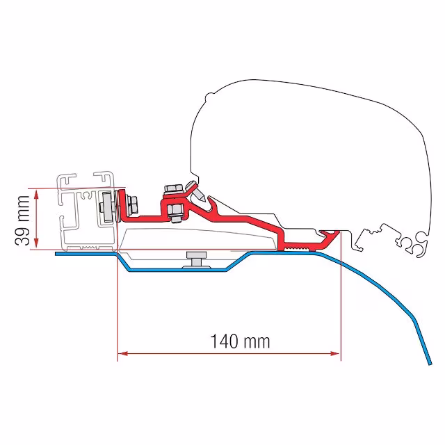 Kit Ducato H2 Smart Clamp System