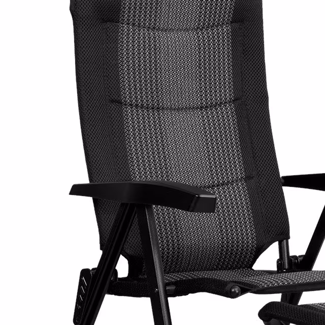 Campingstuhl Noblesse silver-black