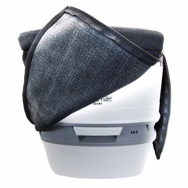 Stoffhocker für Porta Potti Toilette mit Polster