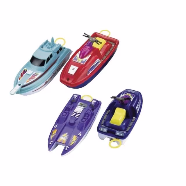Motorboot mit Werkantrieb