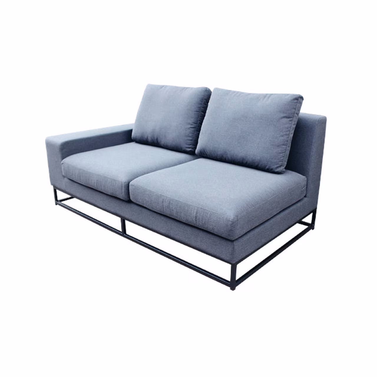 Loungegruppe June Bank rechts - 161 x 89 x 70 cm