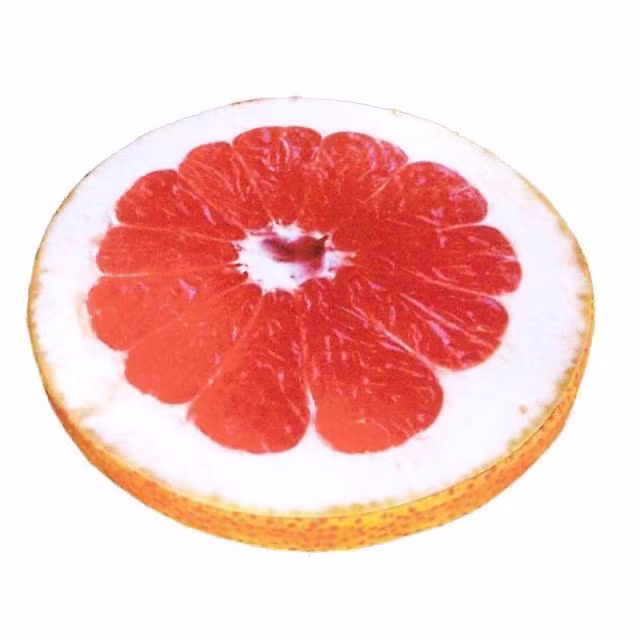 Schaumstoff Sitzkissen blutorange